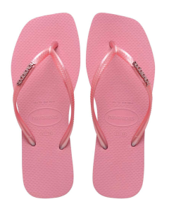Havaianas Slim Square Logo Metallic