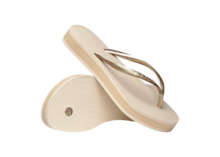 Women's Slim Flatform Flip Flops