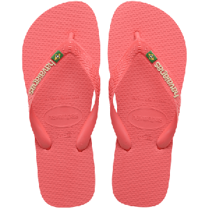 Havaianas Brasil Logo Tropical Coral 41/42