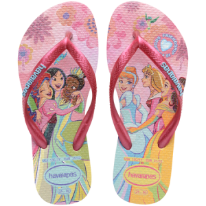 Havaianas Kids Slim Disney Princess Pink Glow 25/26