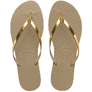 Havaianas You Metallic Golden Sand Metalic 33/34