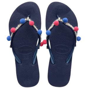 Havaianas Slim Boho Navy Blue 33/34