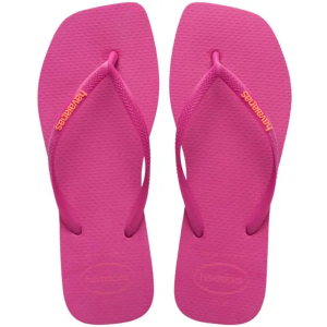 Havaianas Slim Square Logo Pop Up Gum Rose 41/42 
