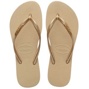 Havaianas Slim Logo Metallic