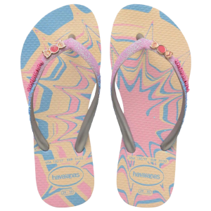 Havaianas Kids Slim Glitter II Pink Glow 33/34