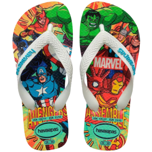 Havaianas Kids Top Marvel II White Blue 23/24