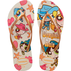 Havaianas Slim Warner Classics Straw Beige 41/42