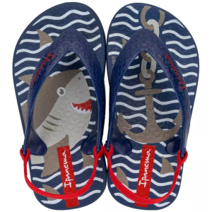 Ipanema Baby Flip Flops Dark Blue Red 23/24