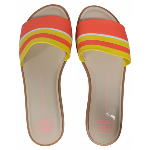 Moleca Tira Pronta Napa Turim White/Orange 39