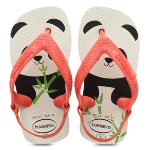 Havaianas New Baby Pets White/Strawberry 19/20