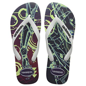 Havaianas 4 Nite White/Black 39/40 