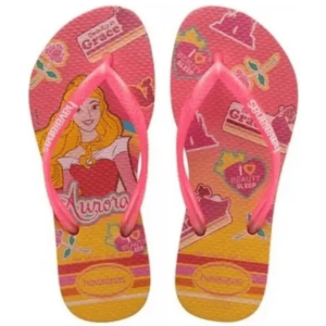 Havaianas Kids Slim Princess Pink Flux 23/24