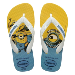 Havaianas Minions Yellow Citrus/White 39/40