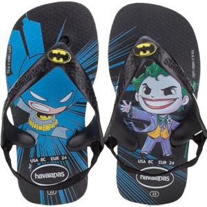 Havaianas New Baby Herois Black/Black 22