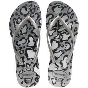 Havaianas Slim Animals Steel Grey/Silver 39/40
