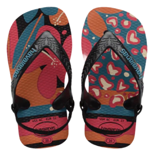 Havaianas Baby Mini Me Beige/Black 17/18