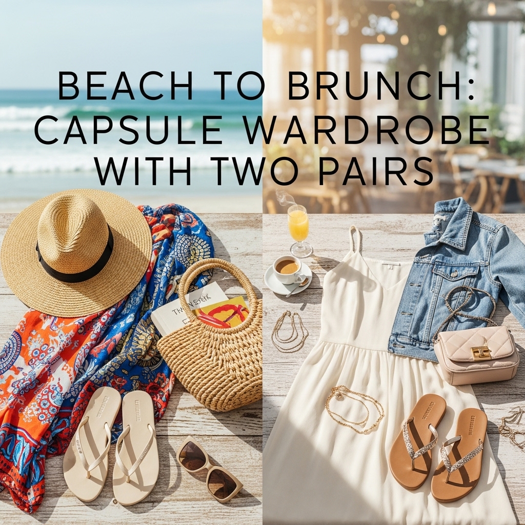 Beach to Brunch: Capsule Wardrobe with Two Pairs