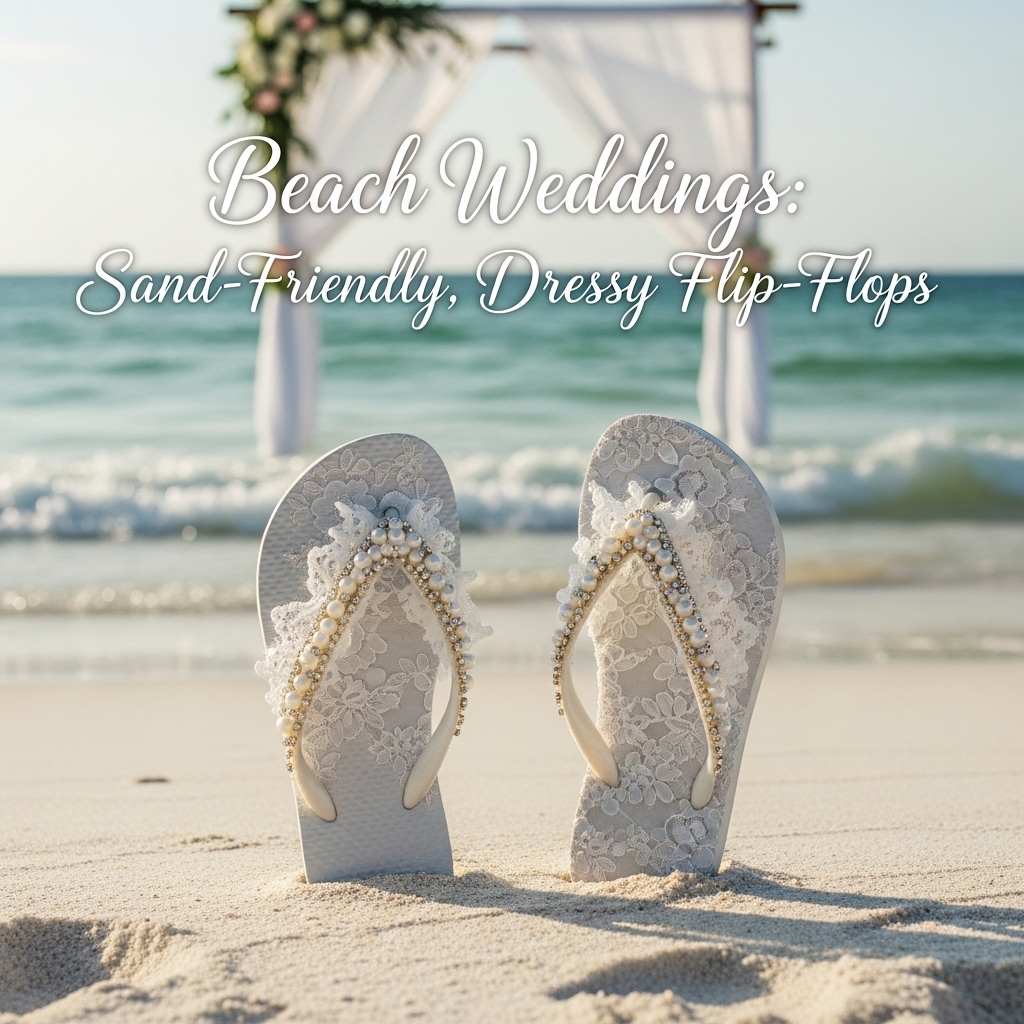 Beach Weddings: Sand‑Friendly, Dressy Flip‑Flops