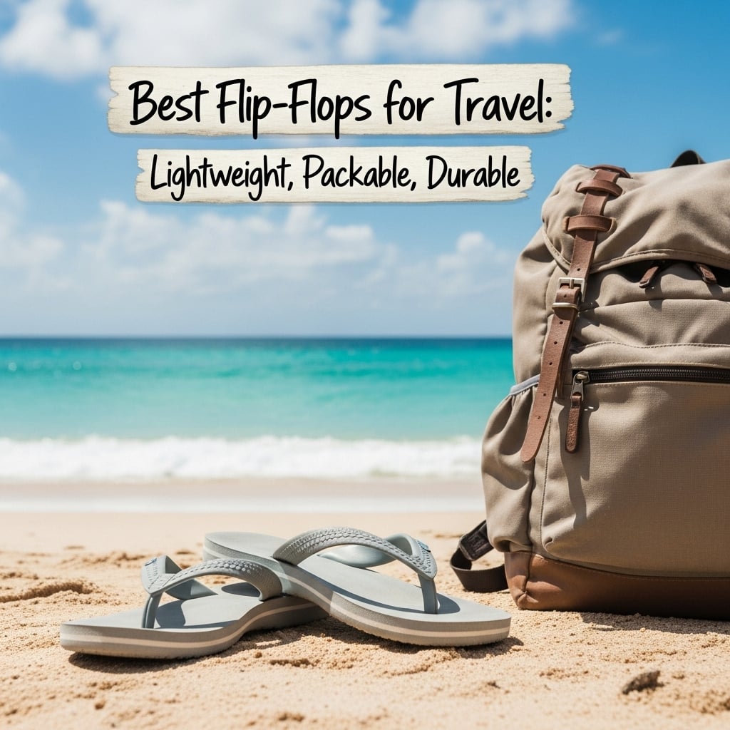 Best Flip‑Flops for Travel: Lightweight, Packable, Durable
