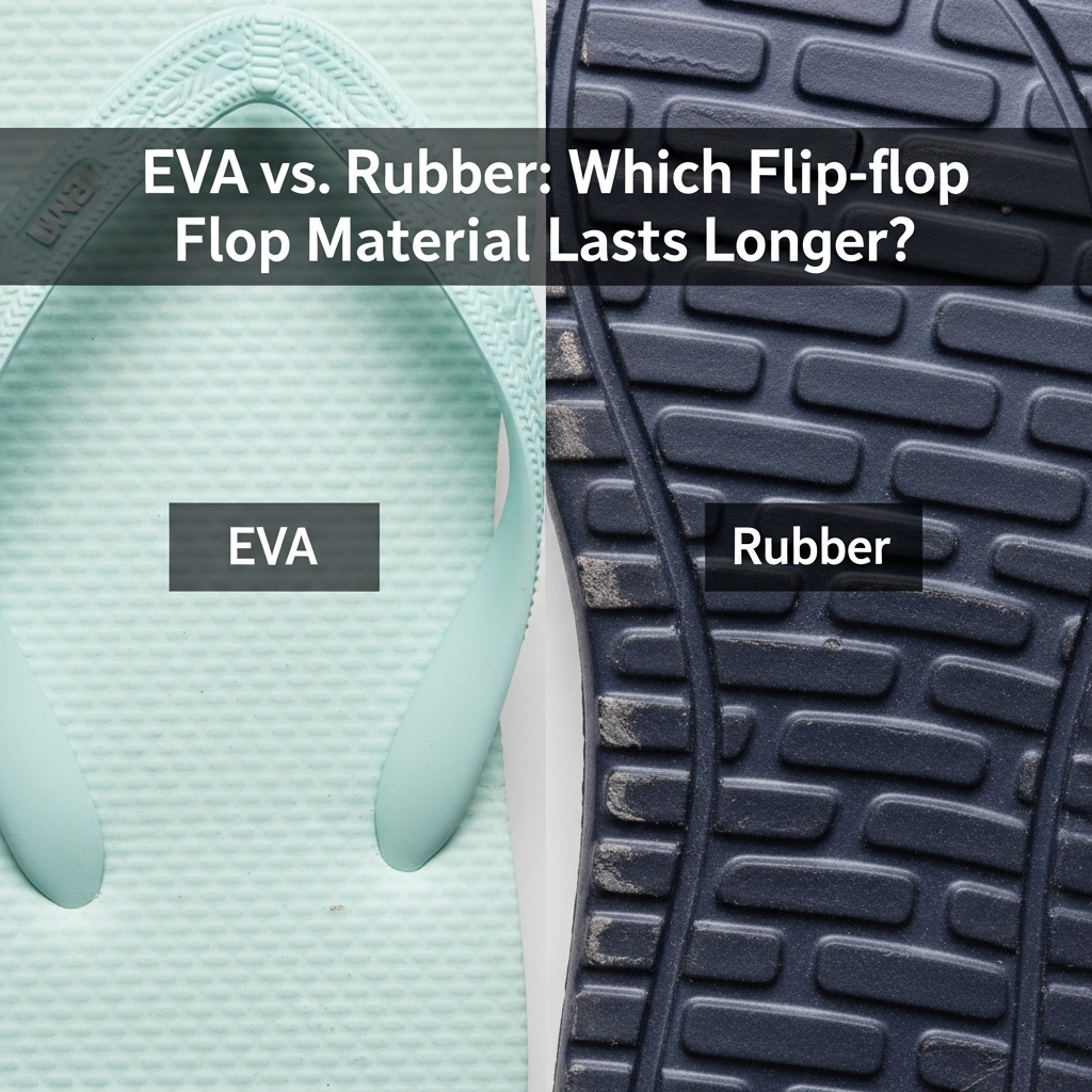EVA vs. Rubber: Which Flip‑Flop Material Lasts Longer?