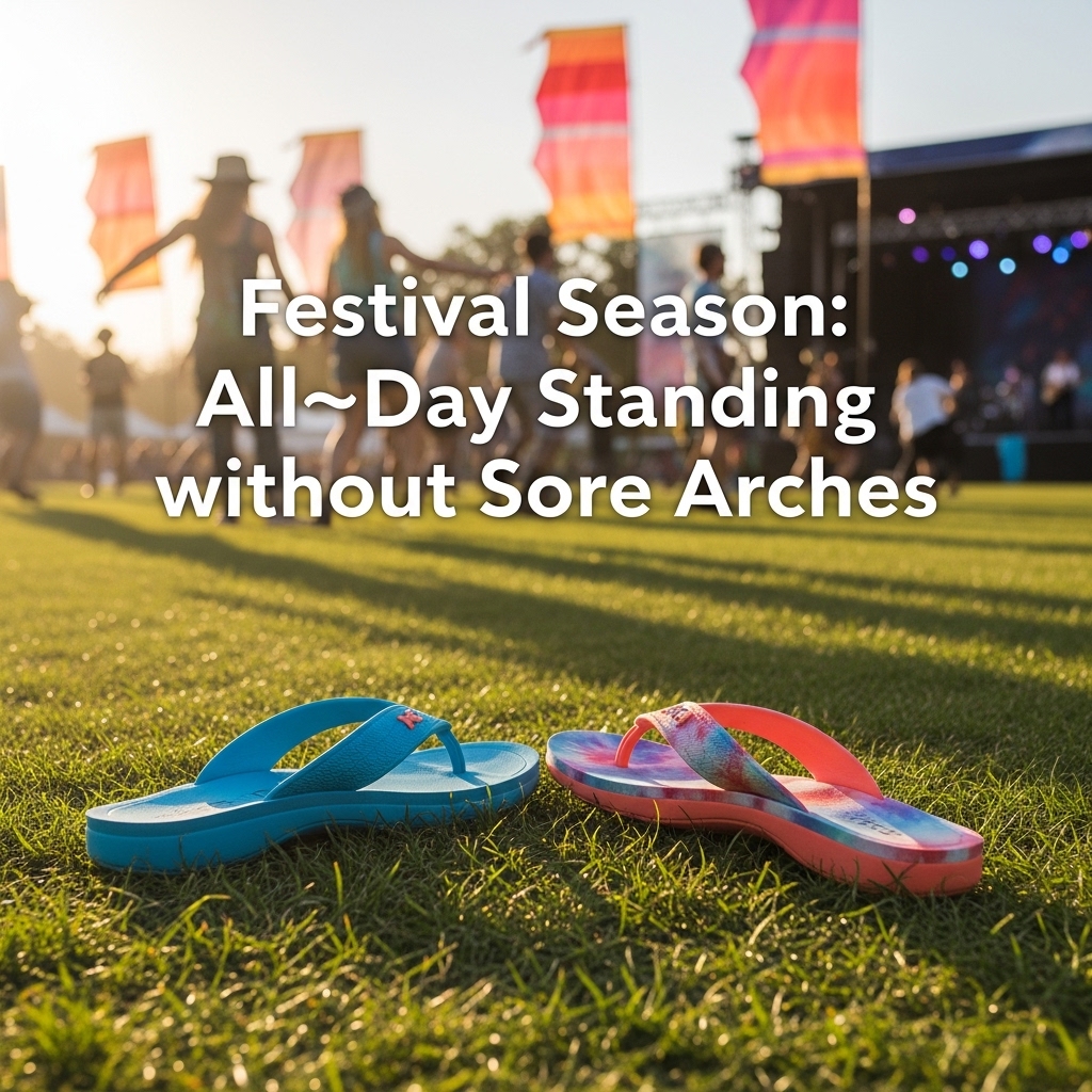 Festival Season: All‑Day Standing without Sore Arches