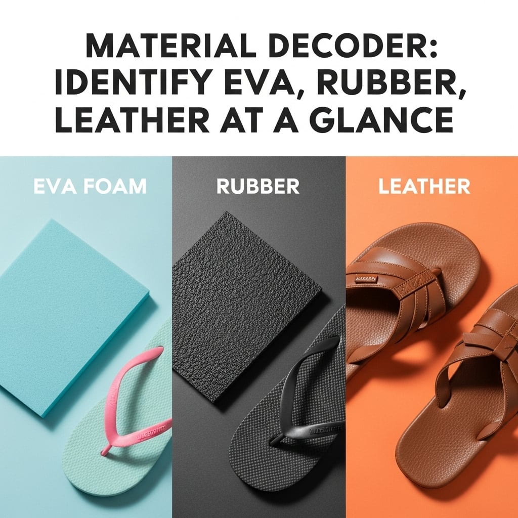 Material Decoder: Identify EVA, Rubber, Leather at a Glance