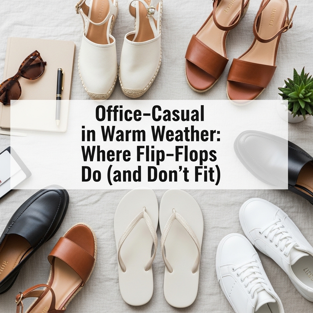 Office‑Casual in Warm Weather: Where Flip‑Flops Do (and Don’t) Fit