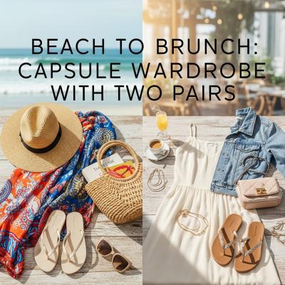 Beach to Brunch: Capsule Wardrobe with Two Pairs