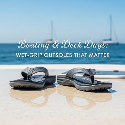 Boating & Deck Days: Wet‑Grip Outsoles that Matter