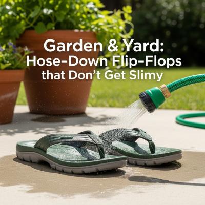 Garden & Yard: Hose‑Down Flip‑Flops that Don’t Get Slimy