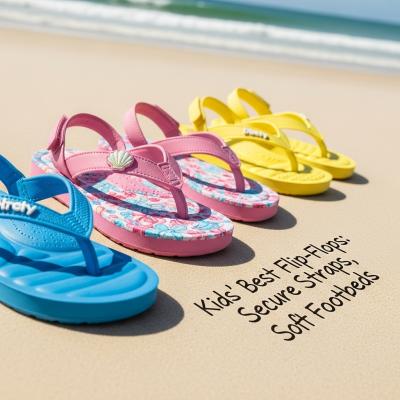 Kids’ Best Flip‑Flops: Secure Straps, Soft Footbeds