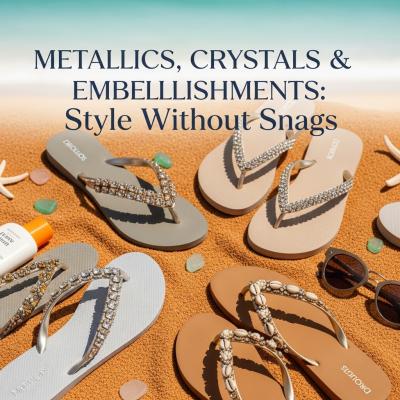 Metallics, Crystals & Embellishments: Style Without Snags