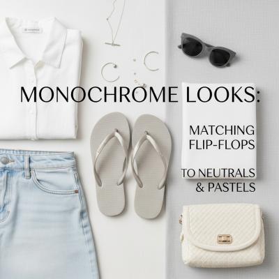 Monochrome Looks: Matching Flip‑Flops to Neutrals & Pastels