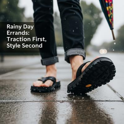 Rainy Day Errands: Traction First, Style Second