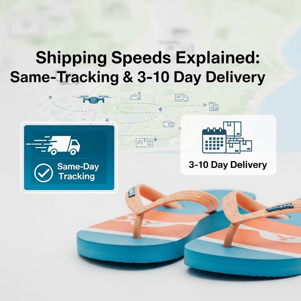 Shipping Speeds Explained: Same‑Day Tracking & 3–10 Day Delivery