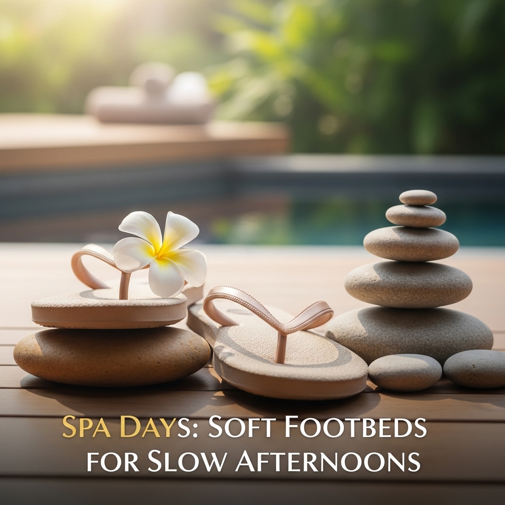 Spa Days: Soft Footbeds for Slow Afternoons