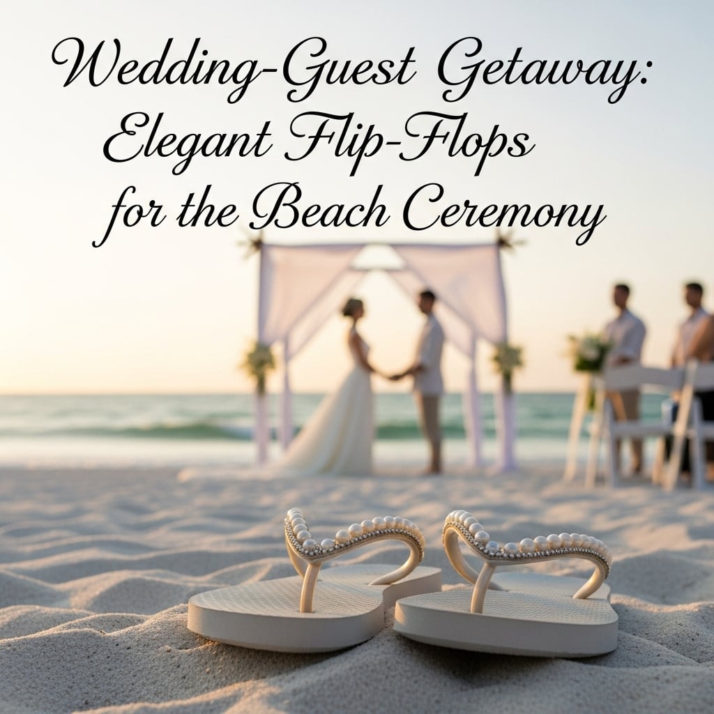 Wedding‑Guest Getaway: Elegant Flip‑Flops for the Beach Ceremony