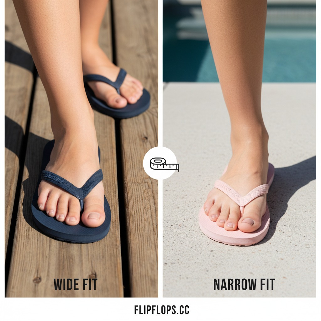 Wide or Narrow? Choosing Flip‑Flops That Actually Fit Your Foot Shape